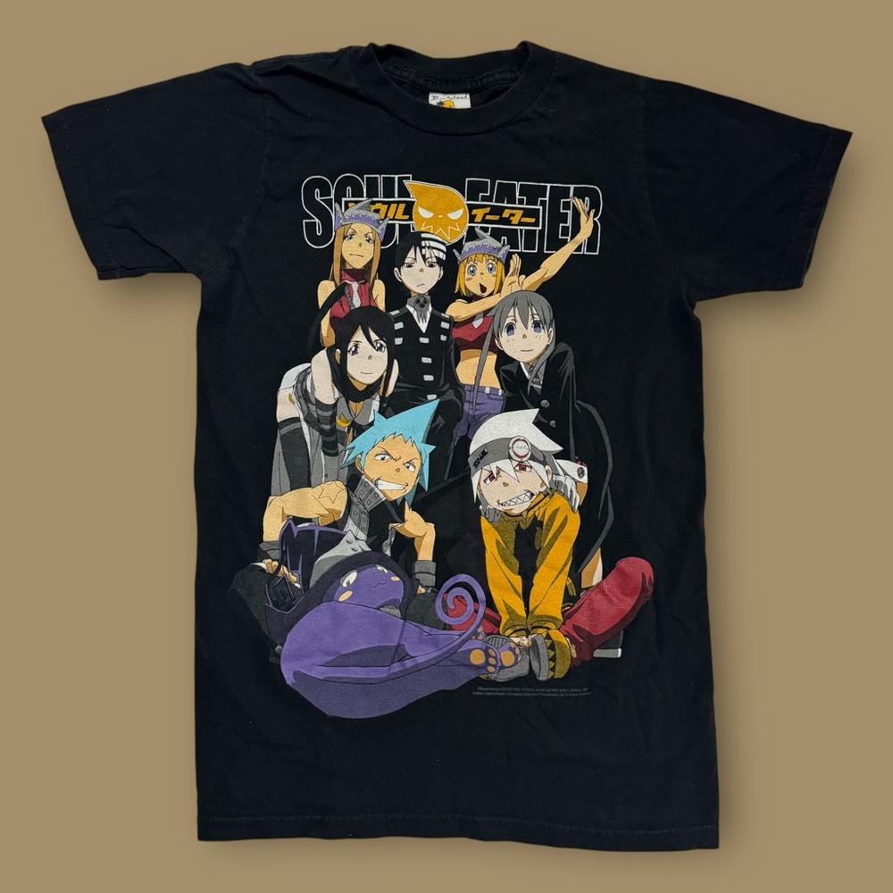 Vintage Y2K Soul Eater Graphic Anime Tee